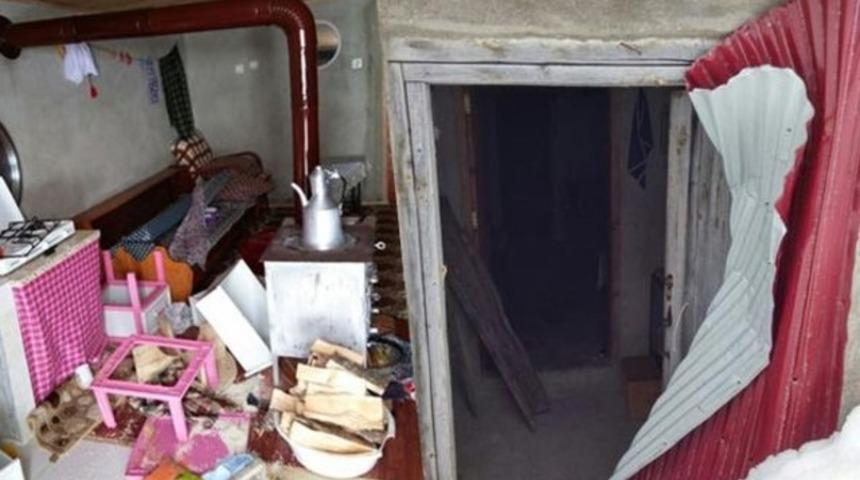 Kış uykusundan uyanan ayılar evlere kadar girdi