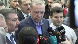 Cumhurbaşkanı Erdoğan Çam ve Sakura Hastanesi'nde yaralı madencilerle ilgili son durumu açıkladı