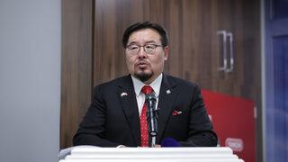 İKÇÜ'den Moğolistan Ulusal Büyük Kuralı Başkanı Gombojav'a fahri doktora unvanı