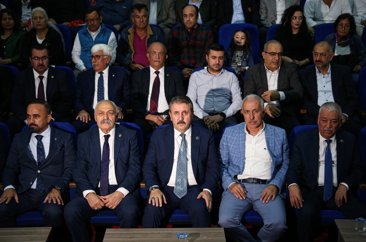 BBP Genel Başkanı Destici, partisinin Mersin İl Kongresi'nde konuştu: