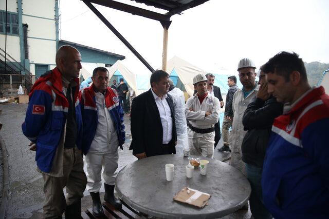 GMİS Genel Başkanı Yeşil, Amasra'daki patlamanın yaşandığı maden ocağını ziyaret etti