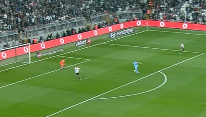 Beşiktaş, Trabzonspor'a asist yaptı! Taç pozisyonu, gole dönüştü...