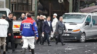 DEVA Partisi Genel Başkanı Babacan, Amasra'daki maden ocağında incelemelerde bulundu: