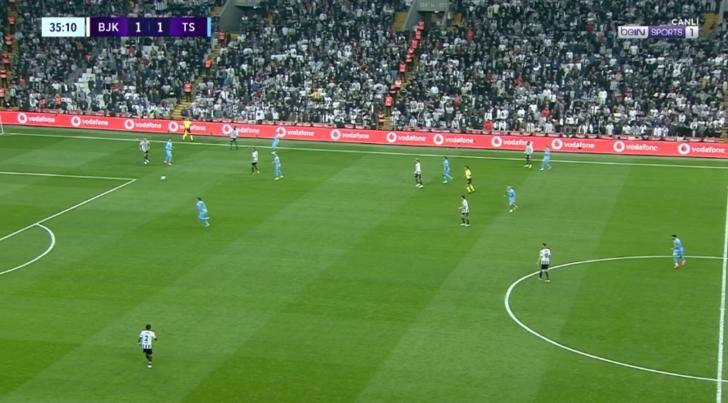 Beşiktaş, Trabzonspor'a asist yaptı! Taç pozisyonu, gole dönüştü... G3