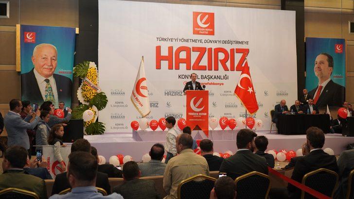 Yeniden Refah Partisi Genel Başkanı Fatih Erbakan Konya'da konuştu: G5