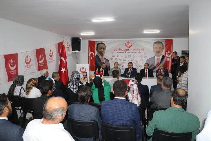 BBP Genel Başkanı Destici, Adana İl İstişare Toplantısı'nda konuştu: G4