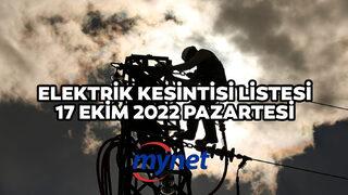 ELEKTRİK KESİNTİSİ LİSTESİ! 17 Ekim elektrikler ne zaman gelecek? AYEDAŞ - BEDAŞ açıkladı: İstanbul'da elektrik kesintisi olan ilçeler!
