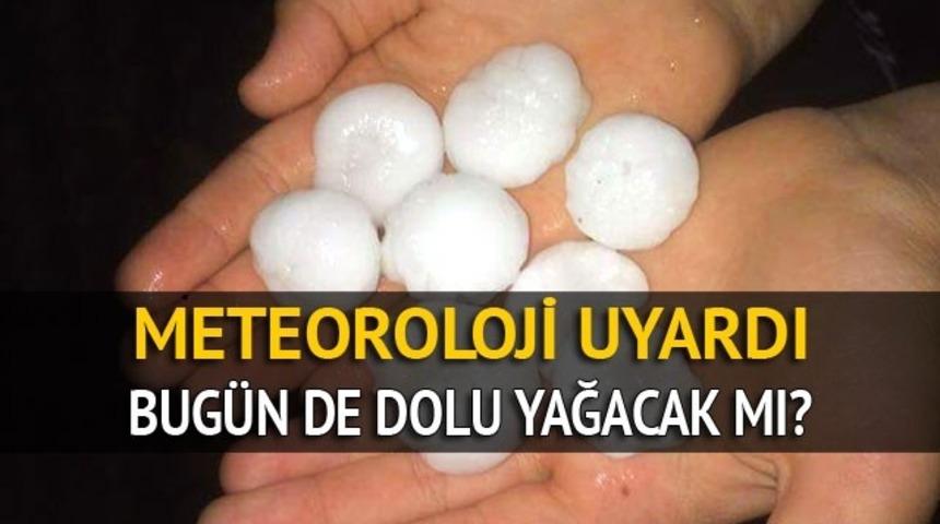 Bug&uuml;n de dolu yağacak mı? Meteoroloji Uyardı! İşte İstanbul hava durumu