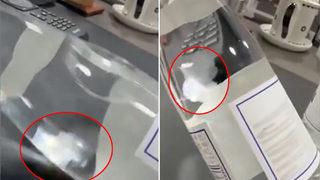 Şoke eden görüntü! Cam şişe suyun içinden ‘denizanası çıktı’ iddiası! ‘Oğlumla hastanelik olduk’