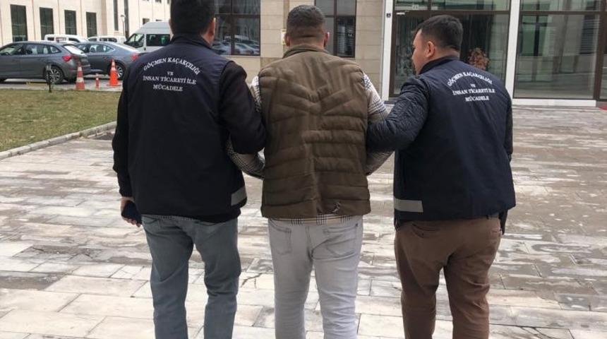 Erzurum'da 34 düzensiz göçmen yakalandı