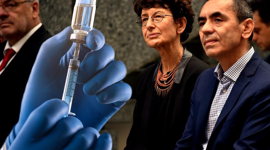 Uğur Şahin ve Özlem Türeci kanser aşısıyla ilgili müjdeli haberi duyurdu! Kovid aşılarındaki teknoloji kullanılacak: Tarih verdiler