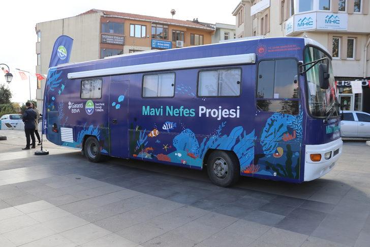 "Mavi Nefes Projesi Eğitim Otobüsü" 60 bin öğrenciye ulaşmayı hedefliyor G1