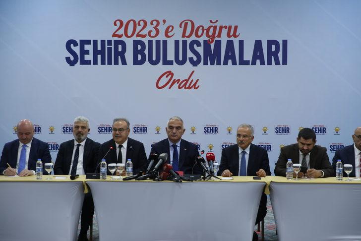 Kültür ve Turizm Bakanı Mehmet Nuri Ersoy, Ordu'da konuştu: G2