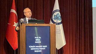 Türkiye Maarif Vakfı Başkanı Akgün, ESOGÜ Akademik Yılı Açılış Töreni'nde konuştu: