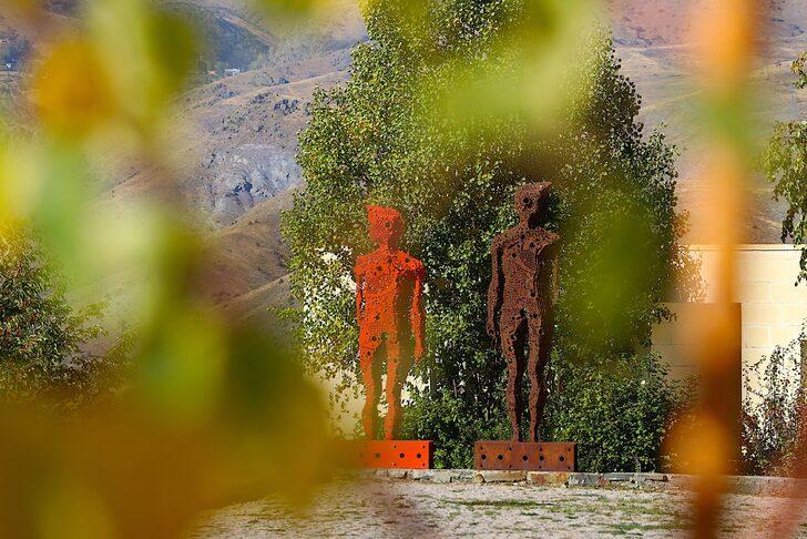 Bayburt'un ödüllü müzesi Baksı ve çevresi, ziyaretçilerini sonbahar renkleriyle karşılıyor G4