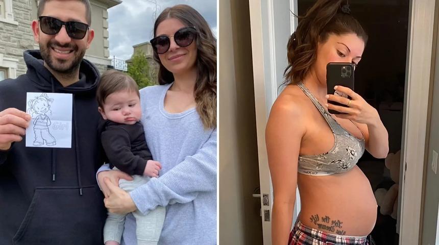 Görenler ikiz zannediyor ama gerçek bambaşka! Doğum yaptıktan hemen sonra hamile kaldı