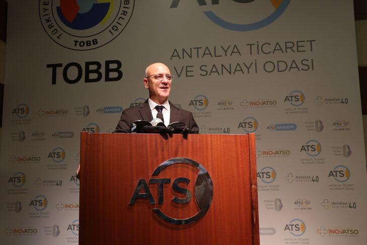 Antalya Ticaret ve Sanayi Odası Başkanlığı onaylanan Ali Bahar mazbatasını aldı G2