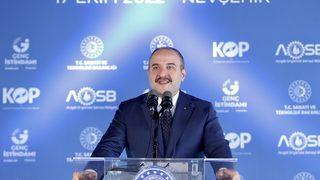 Sanayi ve Teknoloji Bakanı Varank'tan 20 milyar liralık yatırım açıklaması: