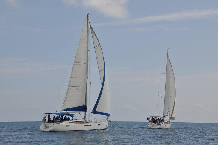 Mersin'de yelken yarışı ve çevre temizliği etkinliği düzenlendi G5