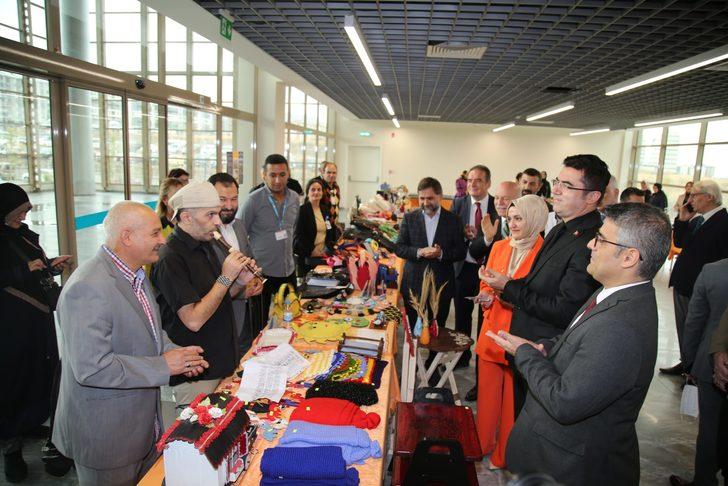 Erzurum Şehir Hastanesinde tedavi gören hastalar el sanatlarını sergiledi G4
