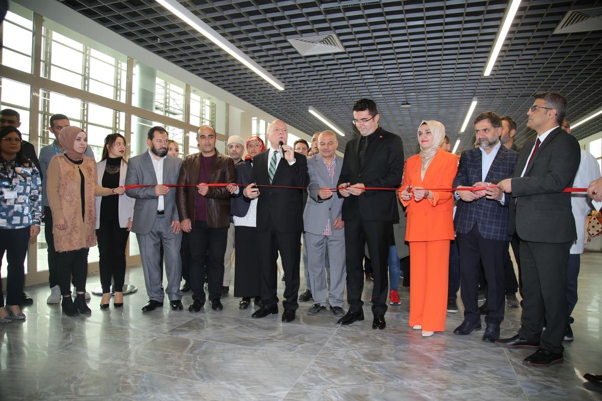 Erzurum Şehir Hastanesinde tedavi g&ouml;ren hastalar el sanatlarını sergiledi