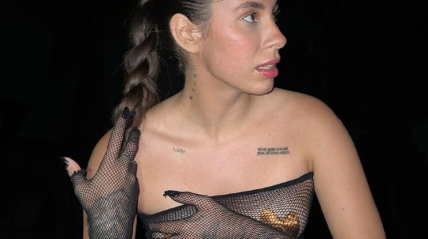 Sosyal medya fenomeni Fernanda Mota Farhat, kıyafetiyle şaşkına çevirdi! Arkasını dönünce iyice şaşırttı