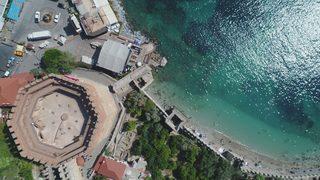 Alanya Kalesi önündeki su altı kazılarında Roma dönemine ait tersane bulundu