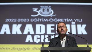 Bakan Kasapoğlu, MSKÜ Akademik Yılı Açılış Töreni'nde konuştu: (2)