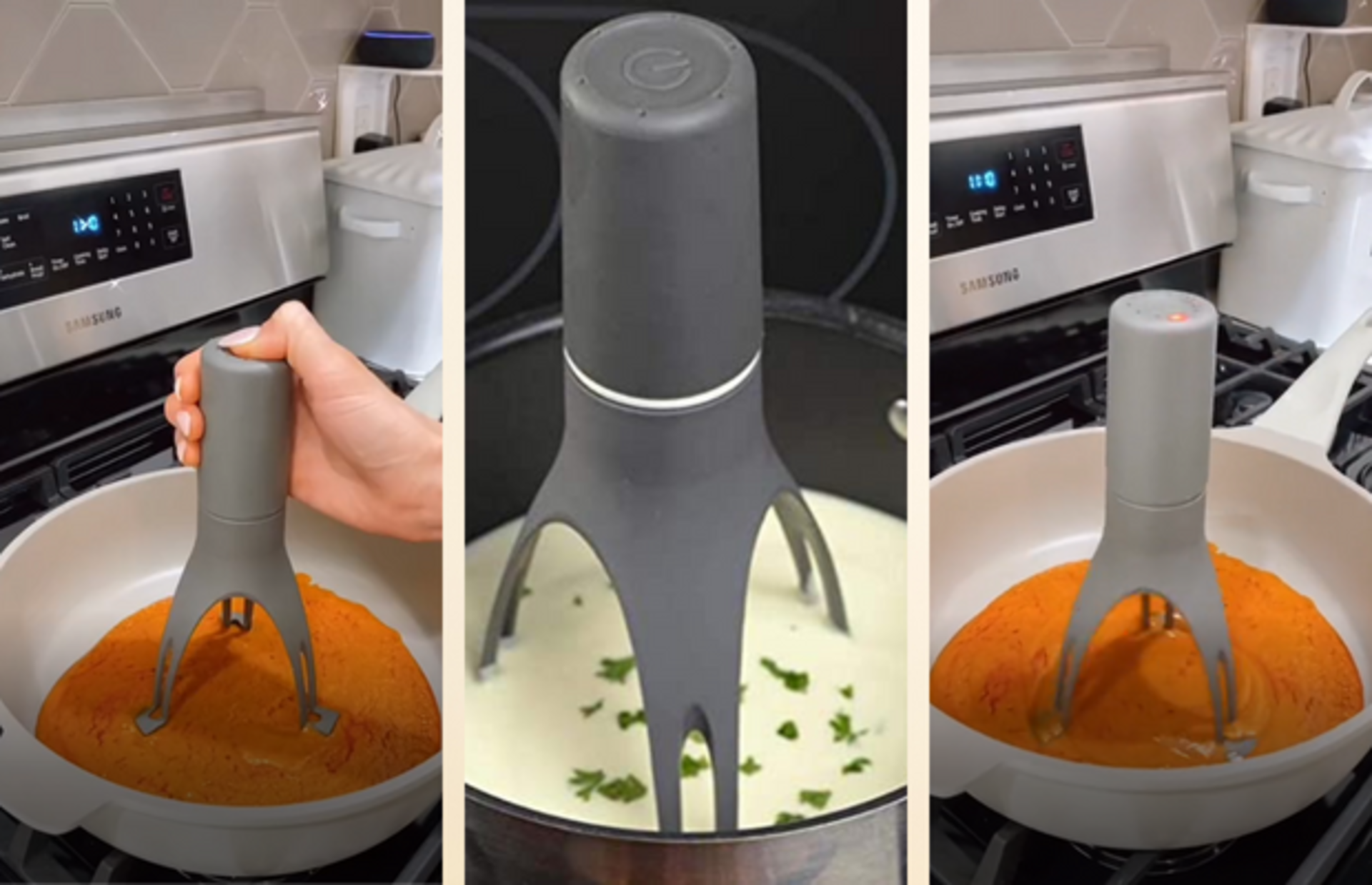 Yemeklerinizi mutfakta uzun saatler harcamadan yapmanızı sağlayacak otomatik yemek karıştırıcı