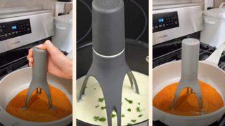 Yemeklerinizi mutfakta uzun saatler harcamadan yapmanızı sağlayacak otomatik yemek karıştırıcı