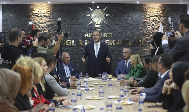 Gençlik ve Spor Bakanı Kasapoğlu, AK Parti Muğla İl Başkanlığında konuştu: G3