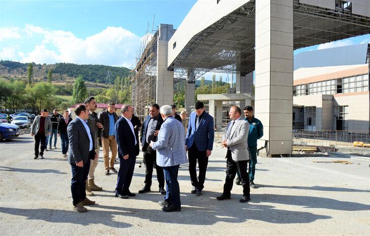 Ardahan Valisi Öner, Türkgözü Gümrük Kapısı'ndaki inşaat çalışmalarını inceledi: G3