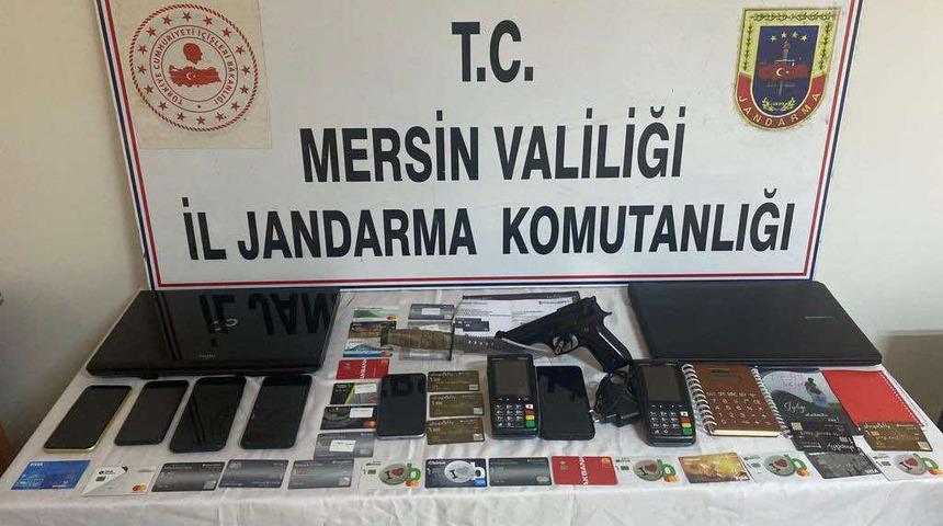 Mersin merkezli dolandırıcılık operasyonunda 10 kişi tutuklandı