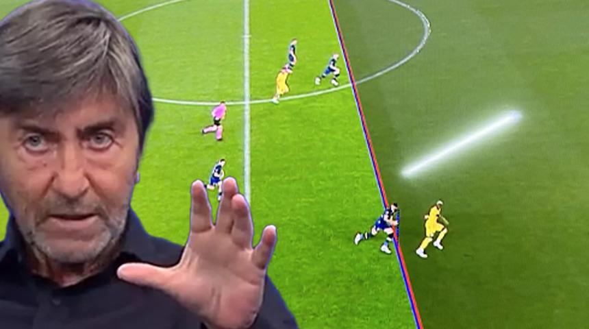 Ankaragücü'nün attığı gol tartışmalara neden oldu! Rıdvan Dilmen isyan etti ''Ben böyle bir şey görmedim''