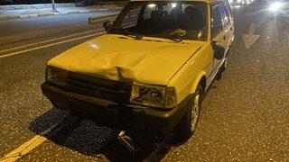 Uşak'ta otomobilin çarptığı üniversite öğrencisi ağır yaralandı