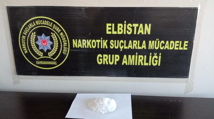 Kahramanmaraş'ta uyuşturucu operasyonunda yakalanan 2 ş&uuml;pheli tutuklandı