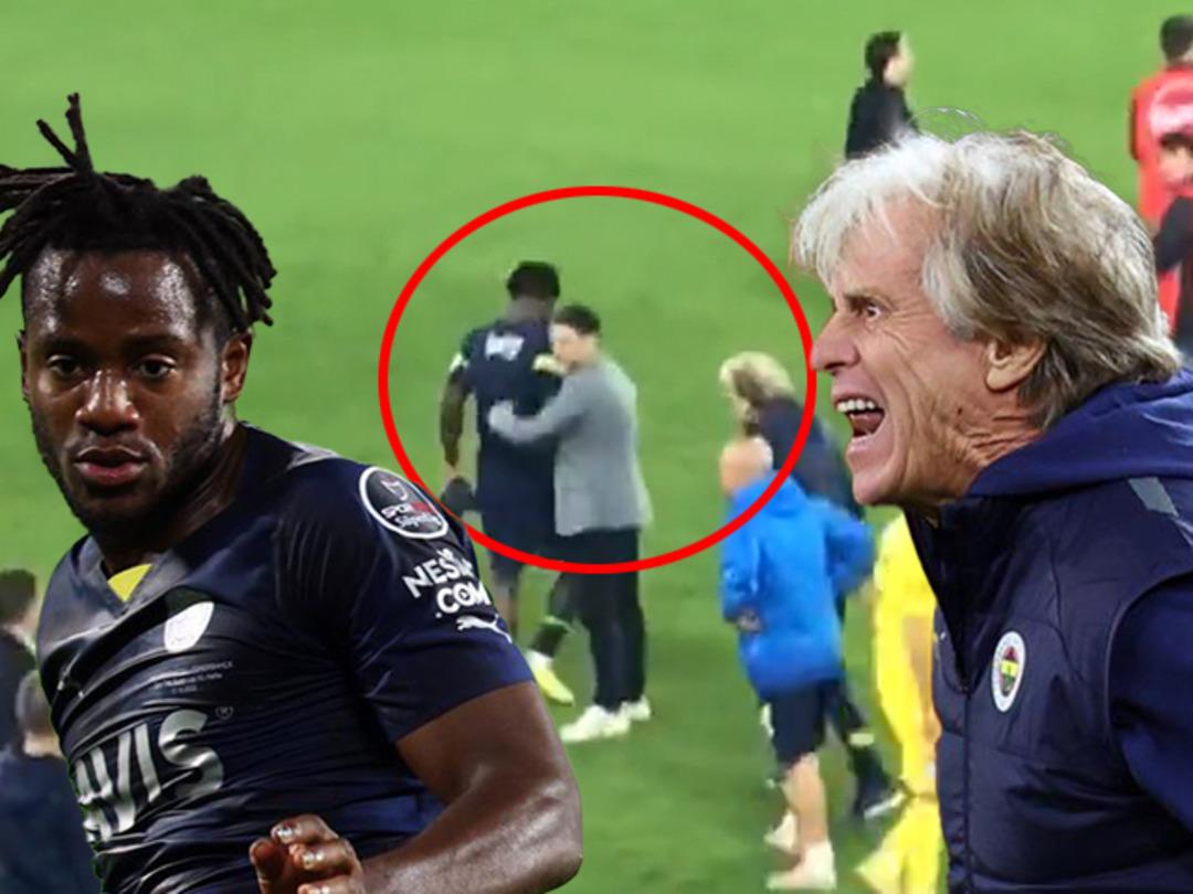 Son dakika: 'Buraya gel Batshuayi!' Fenerbah&ccedil;e Teknik Direkt&ouml;r&uuml; Jorge Jesus, Ankarag&uuml;c&uuml; ma&ccedil;ının bitiş d&uuml;d&uuml;ğ&uuml;yle birlikte adeta &ccedil;ılgına d&ouml;nd&uuml;!