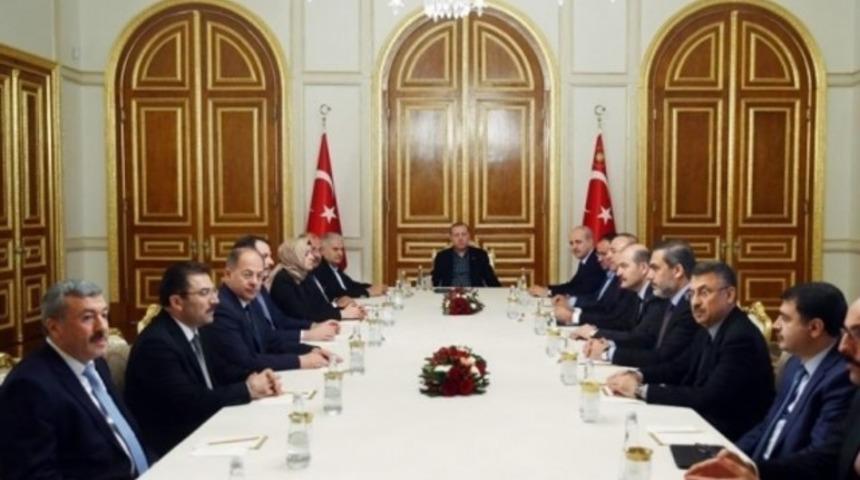 İstanbul'da Cumhurbaşkanı Erdoğan başkanlığında g&uuml;venlik zirvesi 