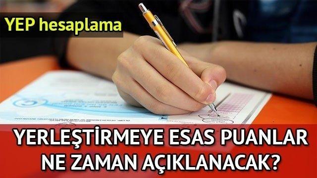 2017 TEOG YEP puanları ne zaman açıklanacak? YEP puanları, İstanbul ve Ankara lise taban puanlar...