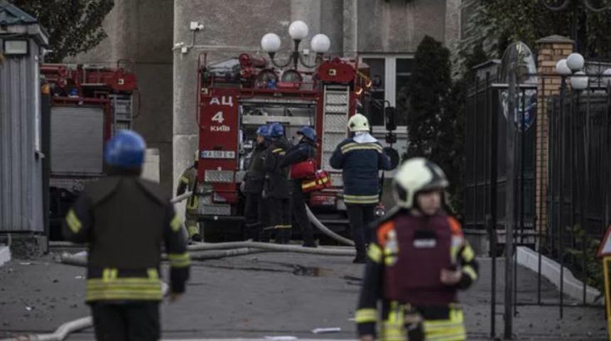 SON DAKİKA | Ukrayna’nın başkenti Kiev'de peş peşe patlama!
