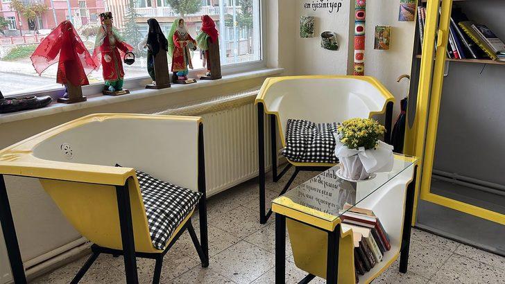 Isparta'da "Geri Dönüşüm Evi" ziyaretçilerine nostalji yaşatıyor G3