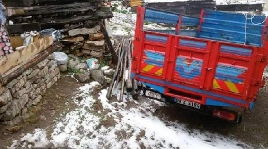 Yılın ilk karı Artvin'e yağdı