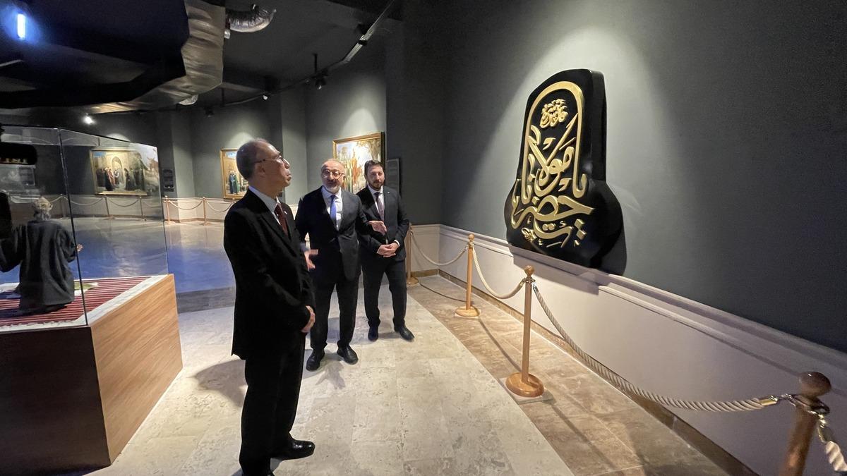 Japonya'nın Ankara B&uuml;y&uuml;kel&ccedil;isi Suzuki, Konya'da sergi a&ccedil;ılışına katıldı