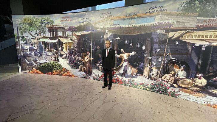 Japonya'nın Ankara Büyükelçisi Suzuki, Konya'da sergi açılışına katıldı G3