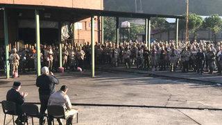 Zonguldak'taki madenciler, hayatını kaybeden meslektaşları için dua etti