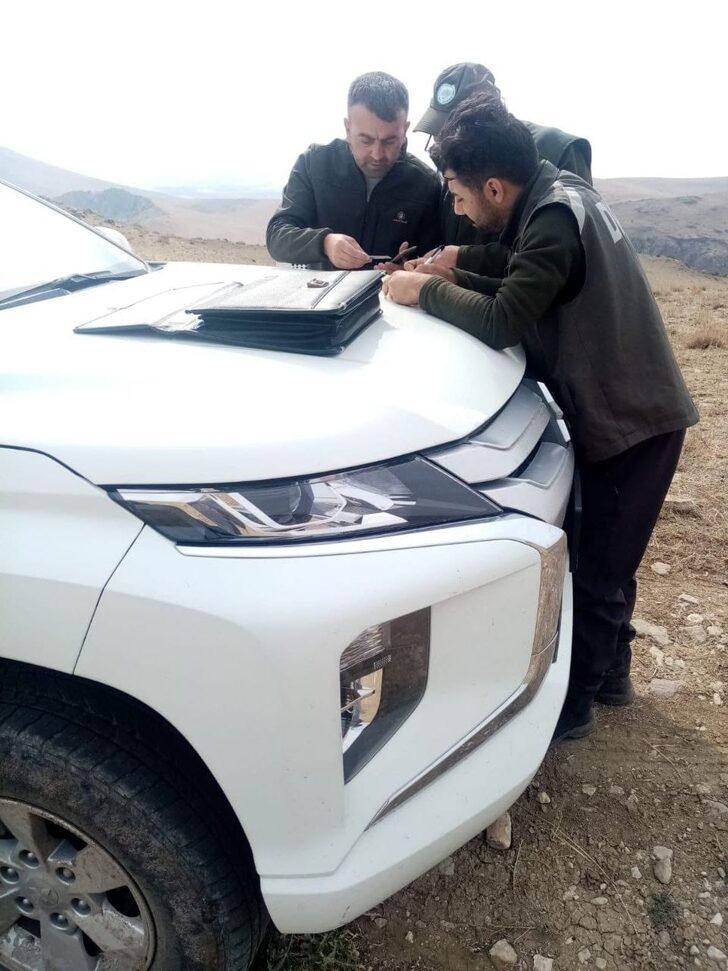 Erzurum'da dronlu denetimlerde usulsüz avlanan 17 kişiye ceza uygulandı G3