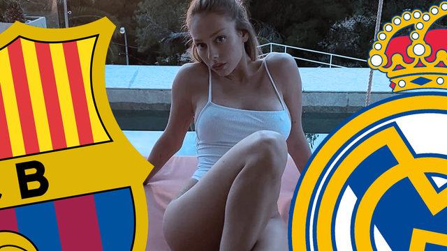 Real Madrid-Barcelona maçı öncesi Ester Exposito sürprizi!