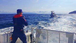 Tekirdağ'da Sahil Güvenlik, göçmen kaçakçılığına karşı tatbikat yaptı