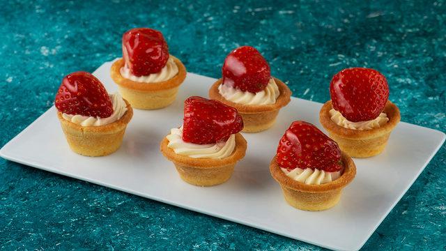 Çilekli tartolet tarifi! MasterChef çilekli tartolet nasıl yapılır, malzemeleri neler? 