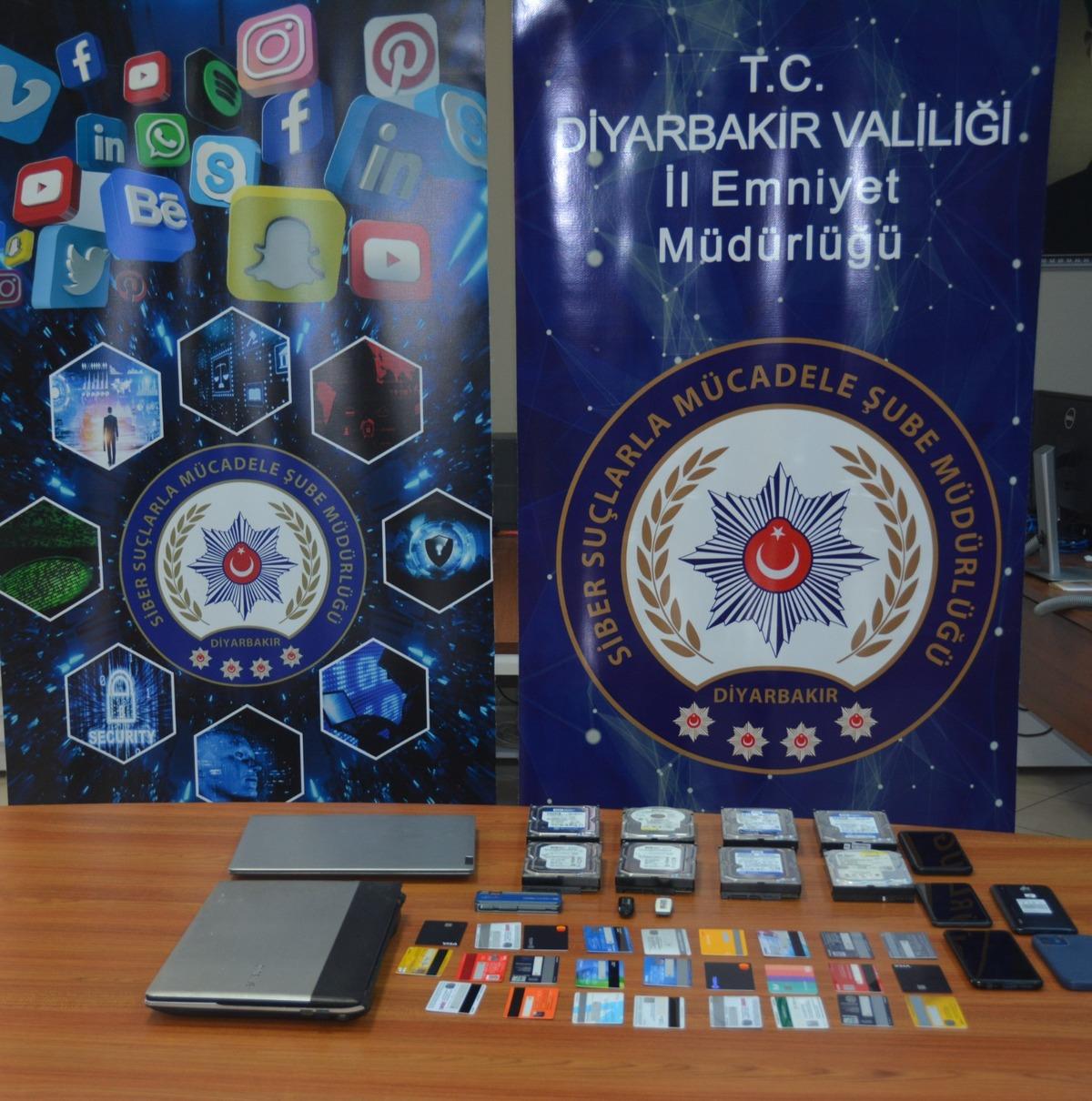 Diyarbakır merkezli 3 ilde dolandırıcılık operasyonunda 6 ş&uuml;pheli yakalandı